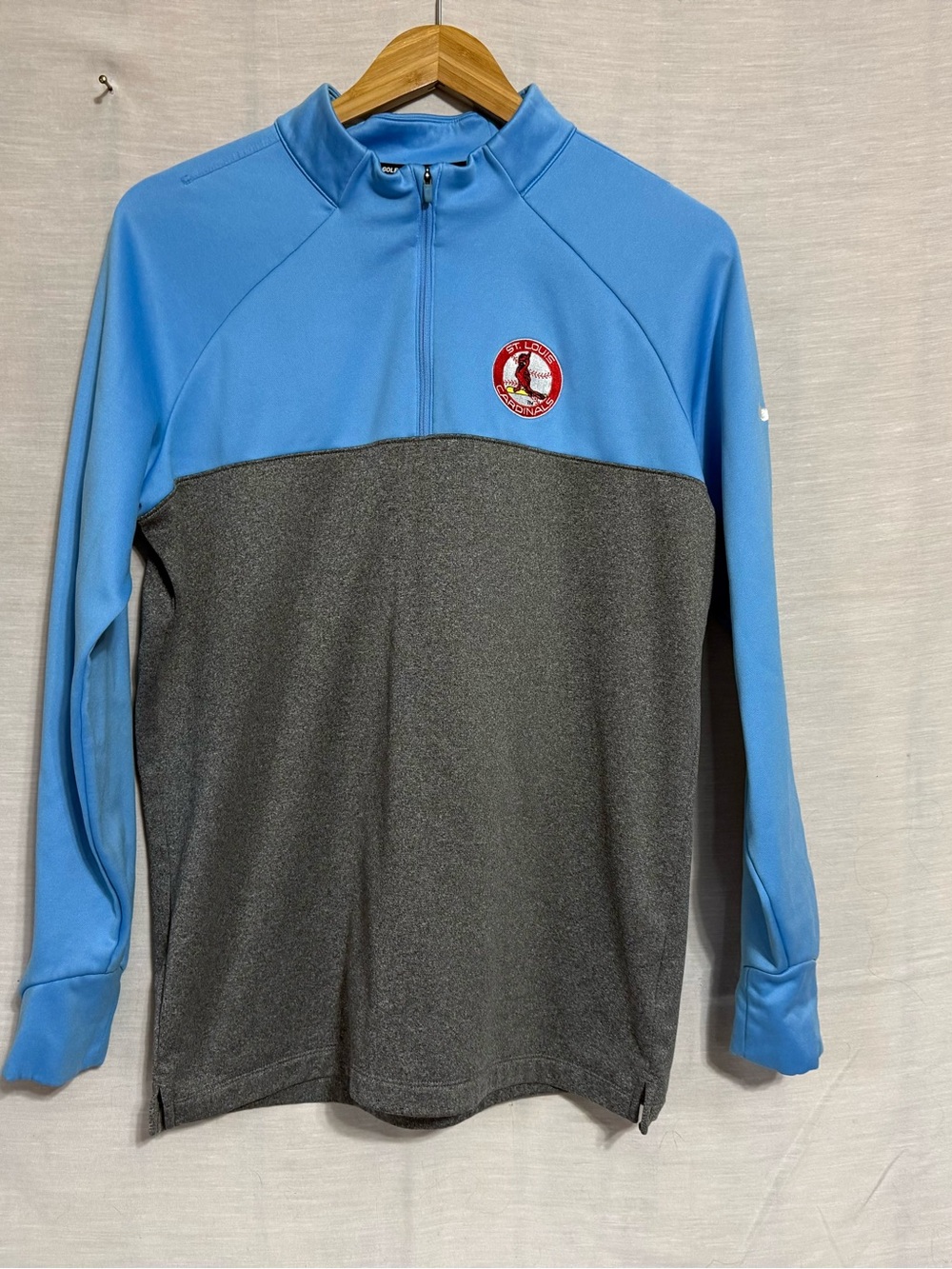 Nike Golf St. Louis Cardinals Quarter Zip Pullover Men’s Medium ⚾